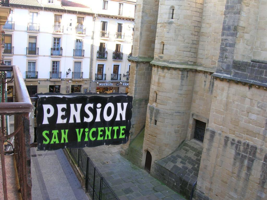 Pensión San Vicente San Sebastián Exterior foto